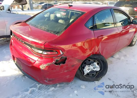 2013 Dodge Dart Aero z USA, uszkodzony, nr VIN 1C3CDFAH0DD204826